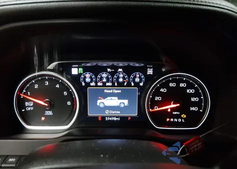 2021 Chevrolet Silverado 1500 4Wd Short Bed High Country из США, поврежденный, VIN 1GCUYHEL5MZ229237